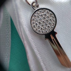 Tiffany & Co. Modern Keys 18K Round Key 0.75” New